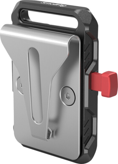 SmallRig 2990 Mini V Mount Battery Plate Mini V-Lock festeplate med belteklips SmallRig 2990 Mini V Mount Battery Plate Mini V-Lock festeplate med belteklips