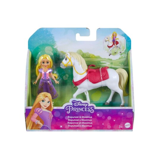Disney Prinsesse Rapunzel & Hest Liten Dukke