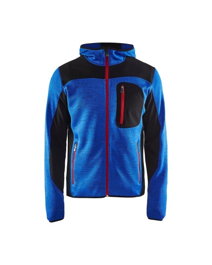 Blåkläder Hettejakke Kornblå/Svart XXXL Blåkläder Hettejakke Kornblå/Svart XXXL
