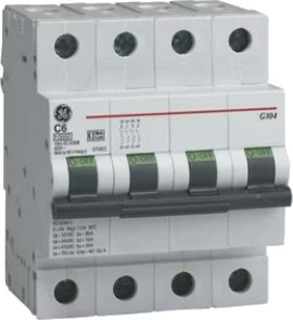 General Electric Automatsikring 3P+N C10 10/15kA