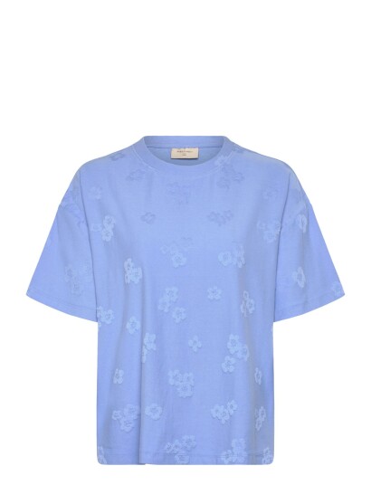 FREE/QUENT Fqziprea Tee Blue S
