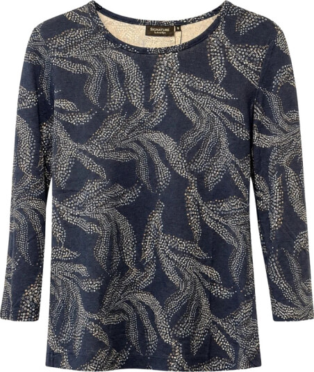 Signature Dame Strikkevarer Blå XL,