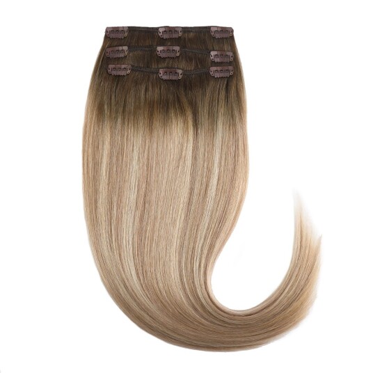 Rapunzel of Sweden Classic Clip-ins Straight / Light Volume / 3 pieces