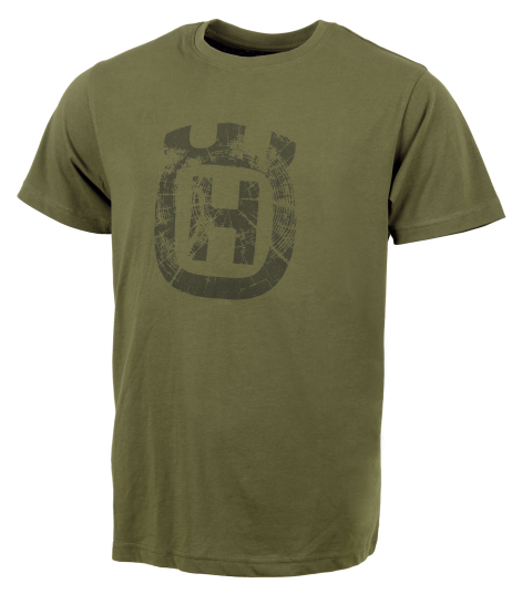Husqvarna Xplorer Short Sleeved T Shirt Green Crown Leisure Wear Xplorer XS