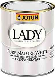Lady pure nature interiorbeis hvit 3 liter