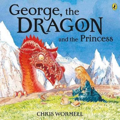 George, The Dragon And The Princess Av Christopher Wormell