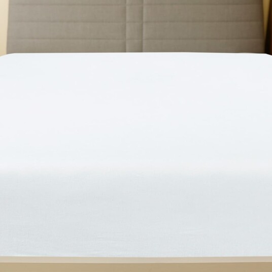 vidaXL Jerseylaken hvit 180x200 cm bomull vidaXL Jerseylaken hvit 180x200 cm bomull