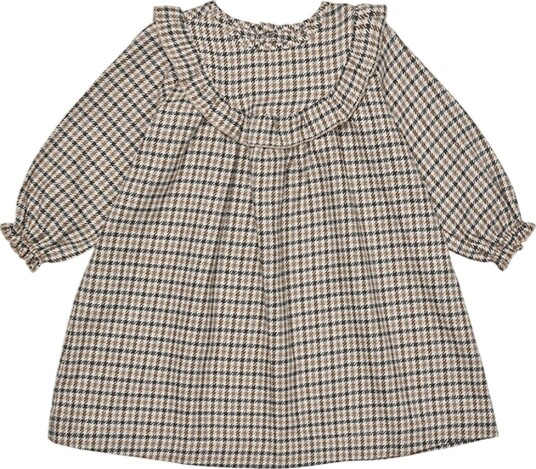 Lalaby Kjole   Noey Baby   Tweedy   Lalaby   1 år (80)   Kjole Beige Brun