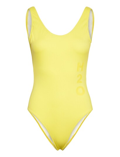H2O Tornø Logo Swimsuit Yellow M H2O Tornø Logo Swimsuit Yellow M