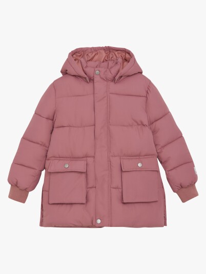 Minymo Puffjakke Withered Rose 140