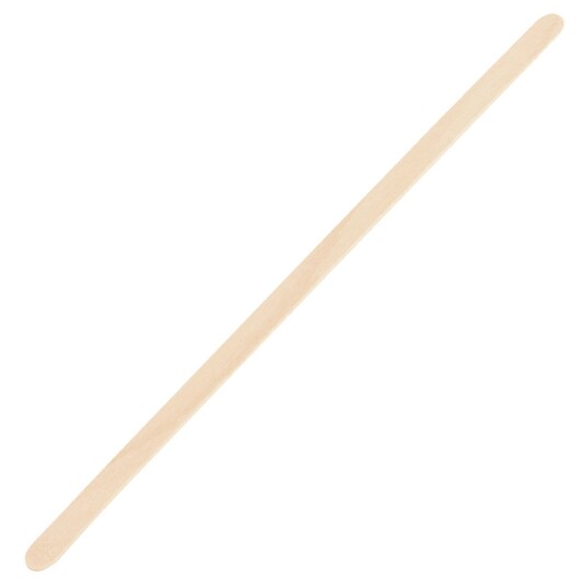WIMEX Engangsrørepinne  Betulla; 14 cm (L); Brun; 1000 Stykk / Forpakning