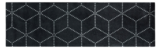 Heymat Hagl Black dørmatte 45x150 cm
