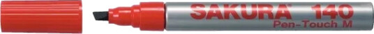 Sakura Permanent Marker Pen Touch 140 4 Mm Rød Fiberspiss Sakura14019