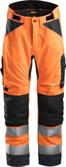 Snickers Workwear 6639 AllroundWork Vinterbukse varsel, orange, kort størrelse Varsel, Oransje, Klær