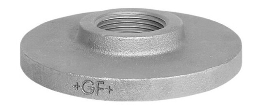 +GF+ flange black 3/4"" +GF+ flange black 3/4""
