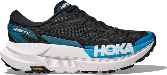 Hoka Mens Mafate X Black/Skyward Blue 40 2/3"