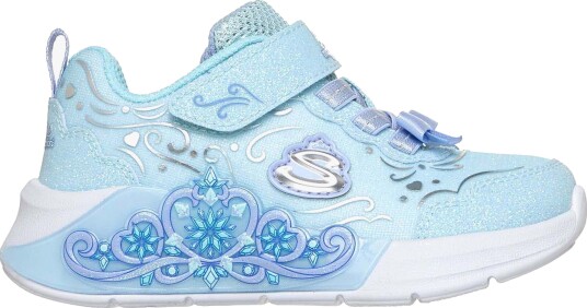 Skechers Lil Princess Steps Blinkende Sneakers Blå 25