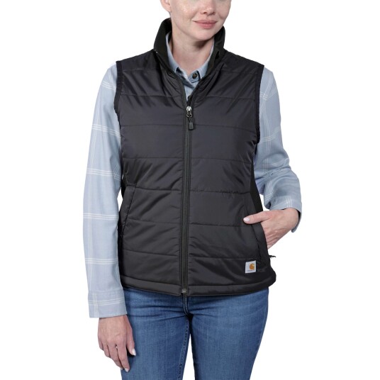 Carhartt Lightweight Padded Vest Women Black XS XS Carhartt Lightweight Padded Vest Women Black XS XS