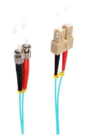 Shiverpeaks Bs77915/3 Fiberoptisk Kabel 5 M Sc St Om3 Aqua Farge (Bs77915/3)