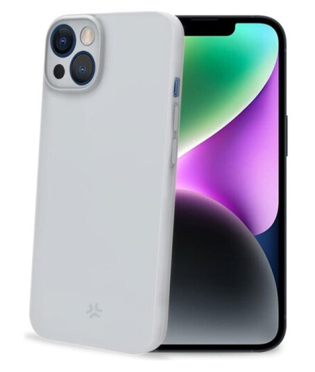Celly Space Supertynt TPU Deksel for iPhone 15 Hvit Mobildeksel Celly Space Supertynt TPU Deksel for iPhone 15 Hvit Mobildeksel