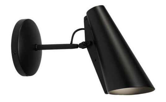 Northern Birdy Vegglampe kort Sort/Sort Northern Birdy Vegglampe kort Sort/Sort