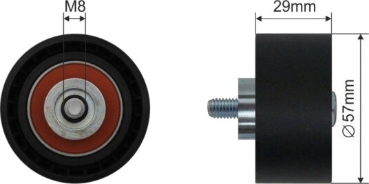 Løpehjul FAST FT44017