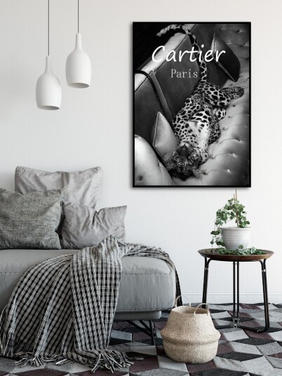 Plakat – Mote på den Ville Siden / Cartier Paris Plakat – Mote på den Ville Siden / Cartier Paris
