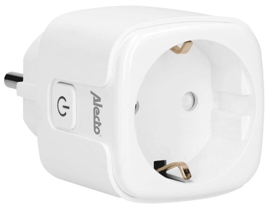 Alecto Plug20 Smart WiFi plugg z energimåler Alecto Plug20 Smart WiFi plugg z energimåler