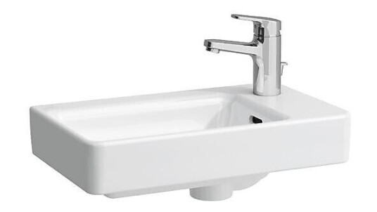 Laufen Pro S Møbelservant 48x28 cm, m/1 bl.hull, Hvit med LCC