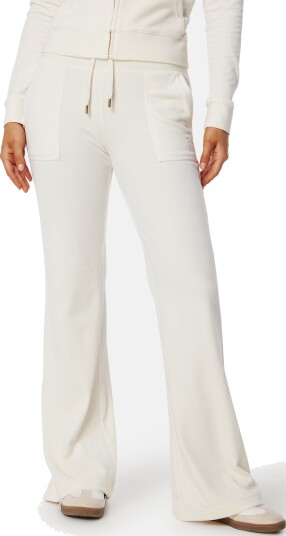 Juicy Couture Layla Low Rise Flare Pant Light Beige M