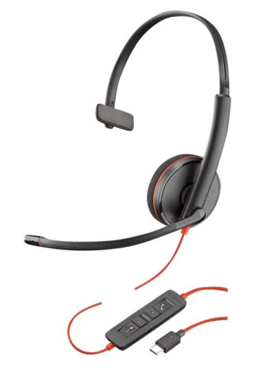 Poly Blackwire C3210 Usb-C - 3200 Series - Hodesett - On-Ear - Kablet - Usb-C