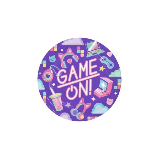 Papptallerken Lilla Gaming Pk/8 Papptallerken Lilla Gaming Pk/8