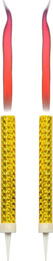 Isfakler 2stk 9,5cm - Rosa Isfakler 2stk 9,5cm - Rosa