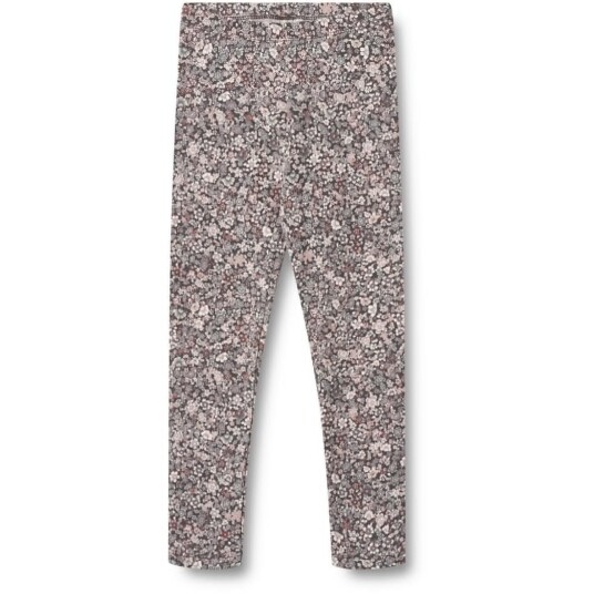 Wheat Purple Stone Flowers Jersey Leggings Jules 4 år/104