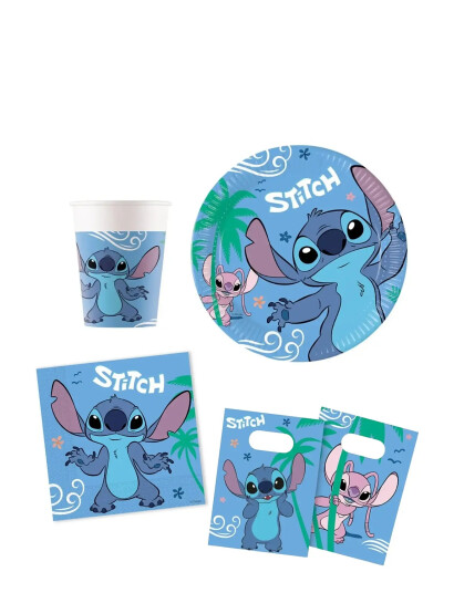 Lilo & Stitch Stitch Party Pack Blue ONE SIZE Lilo & Stitch Stitch Party Pack Blue ONE SIZE