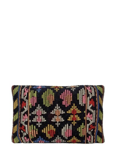 house doctor Cushion Cover, Hdetni, Black, Multi - Black - ONE SIZE