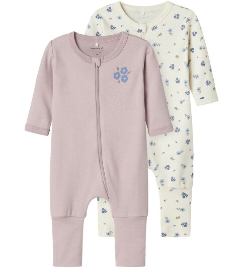 Name It Sleep overall 2-pakning Jet Stream Name It Sleep overall 2-pakning Jet Stream