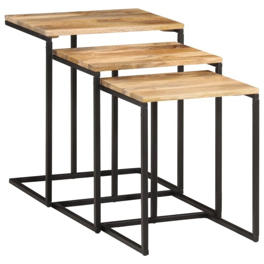 Stablebord 3 stk heltre akasie 8721012152724 Stablebord 3 stk heltre akasie 8721012152724