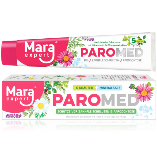 Periodontitt Tannkrem Mara Expert Paromed 75 ml.