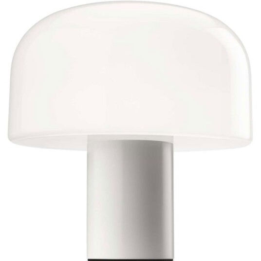 Flos Bellhop T Bordlampe Hvit/ Glass Flos Bellhop T Bordlampe Hvit/ Glass