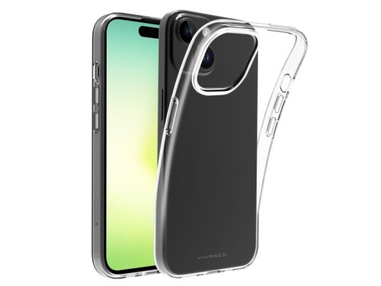 Vivanco Super Slim, Etui, Apple, Iphone 15 Plus, 17 Cm (6.7"), Gjennomsiktig Vivanco Super Slim, Etui, Apple, Iphone 15 Plus, 17 Cm (6.7"), Gjennomsiktig