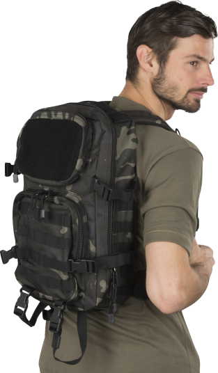 Brandit Ryggsekk US Cooper PATCH Dark Camo Medium 25L Brandit Ryggsekk US Cooper PATCH Dark Camo Medium 25L