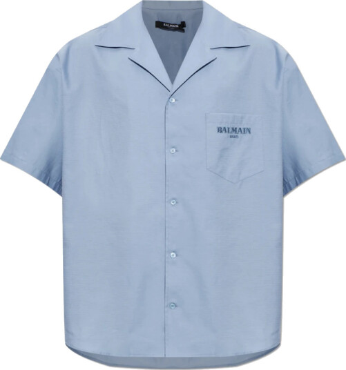 Balmain Herre Skjorter Blå 2XL, Balmain Herre Skjorter Blå 2XL,