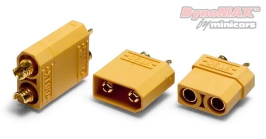 DynoMAX 9566 Connector XT90 4.5mm pair DynoMAX 9566 Connector XT90 4.5mm pair