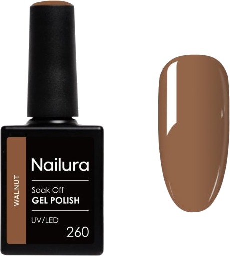 Nailura Gelpolish 260 – Walnut – 10 ml