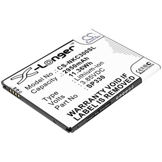 Nokia C3 2020 batteri (2950 mAh 3.85 V, Sort)