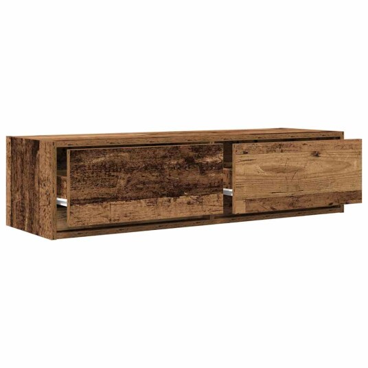 TV skap Gamle tre 100x31x25,5 cm Konstruert tre TV skap Gamle tre 100x31x25,5 cm Konstruert tre