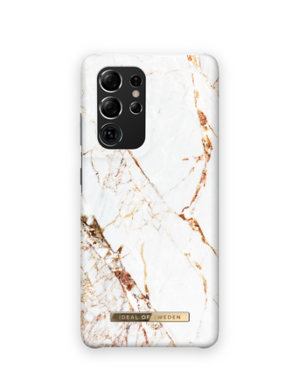 iDeal of Sweden Fashion Case Galaxy S21 Ultra Carrara Gold