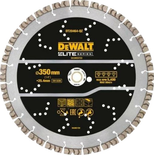 DeWalt Elite Series Diamantblad - 350x25,4mm