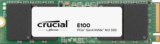 Crucial E100 2TB M.2 NVMe SSD PCIe Gen 4 Harddisk Crucial E100 2TB M.2 NVMe SSD PCIe Gen 4 Harddisk